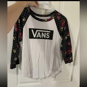 Women’s Vans Mid Length Sleeve Shirt